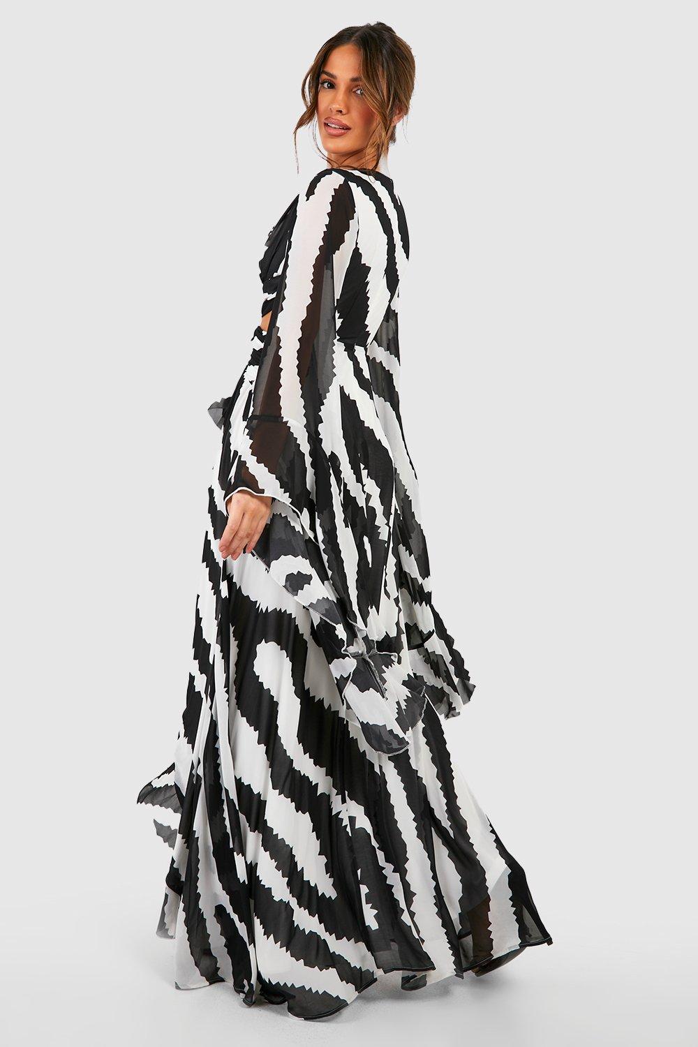 Robe longue 2025 imprimé animal