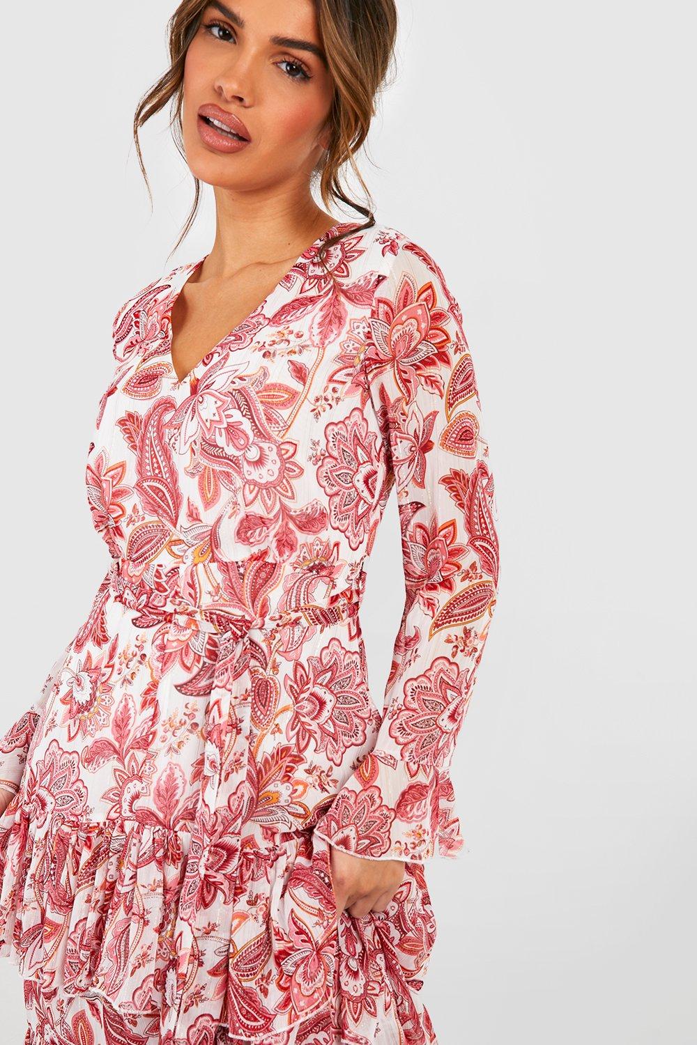 Robe longue femme boohoo sales