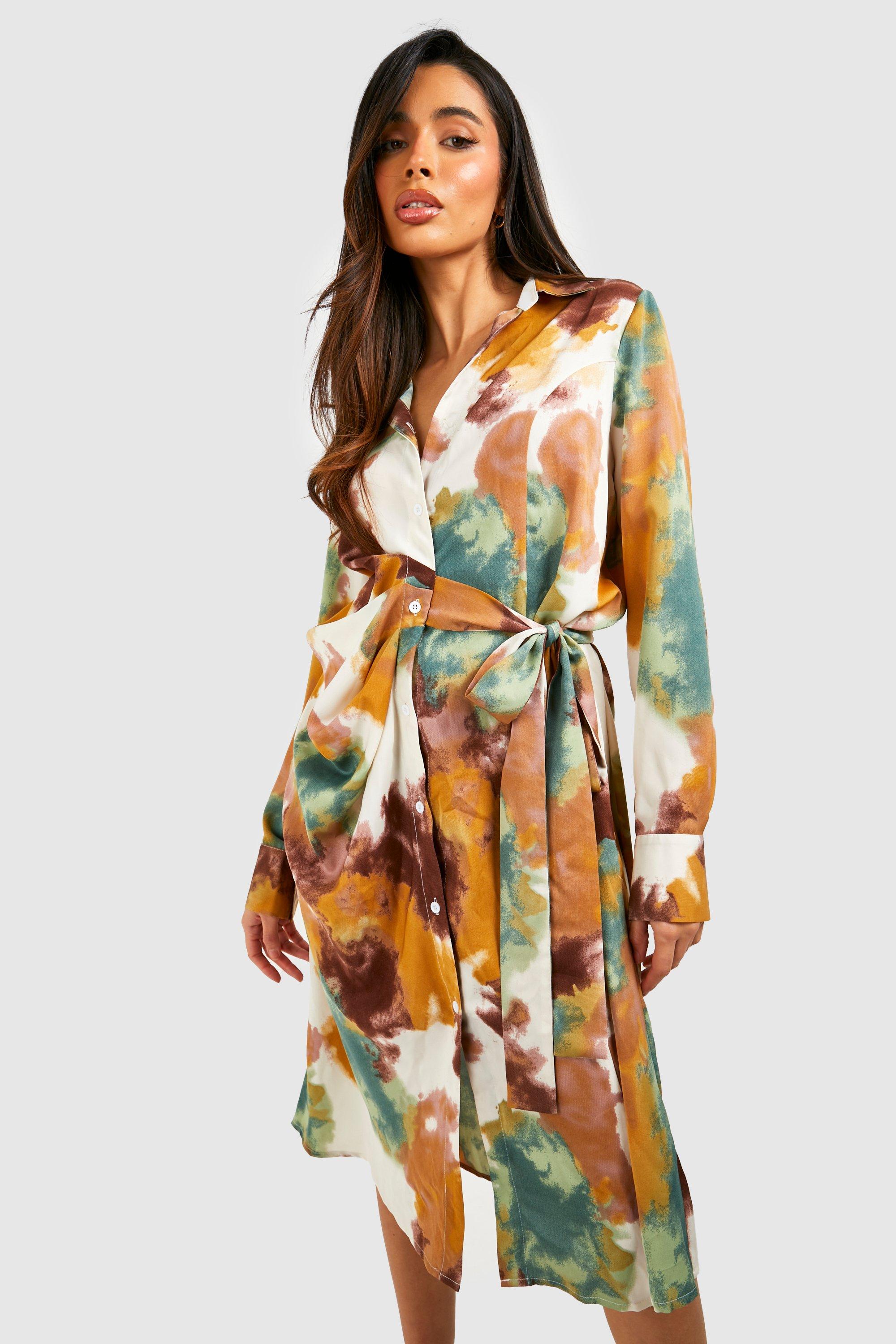 Anya printed floaty outlet maxi dress