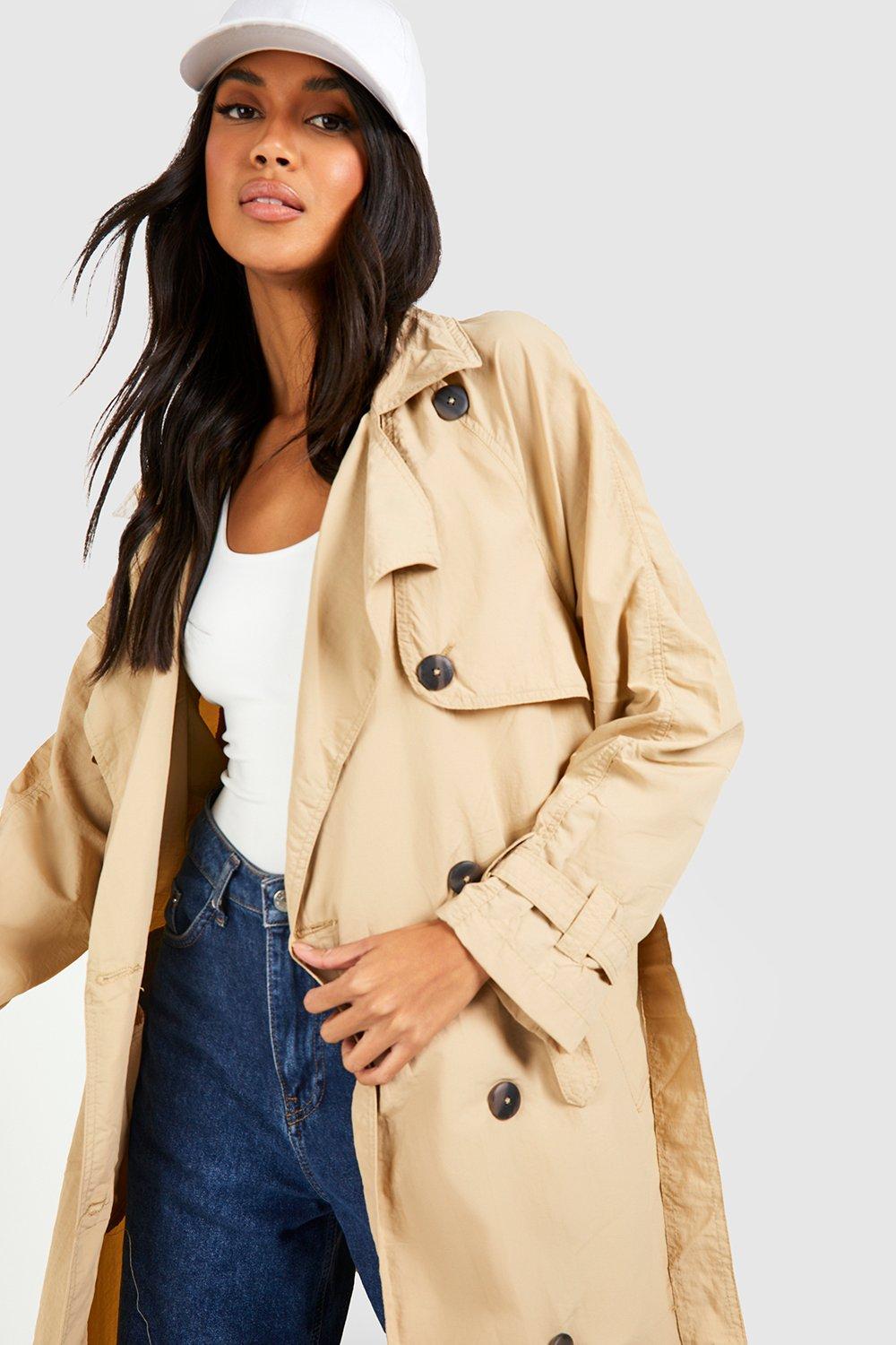 Cheap tan hot sale trench coat