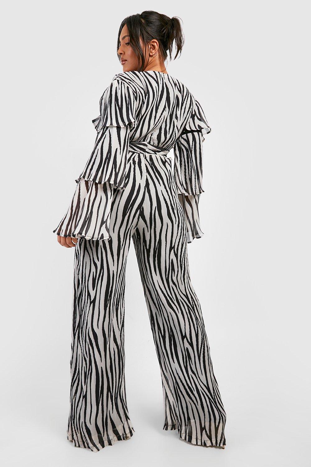 Zebra jumpsuit clearance h&m