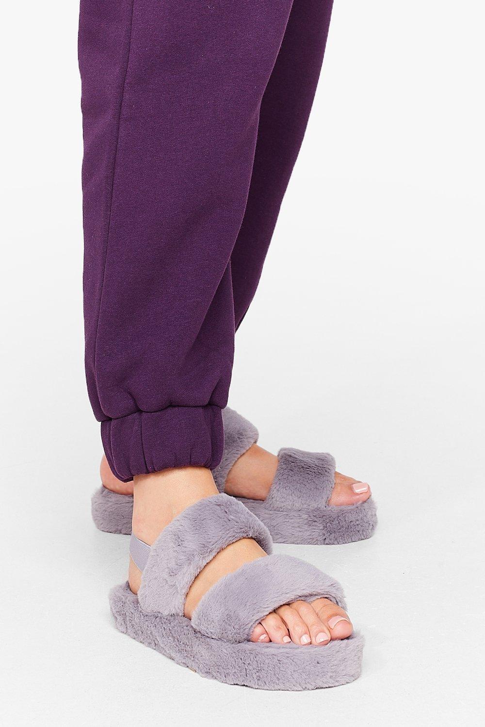 Womens cheap slippers boohoo