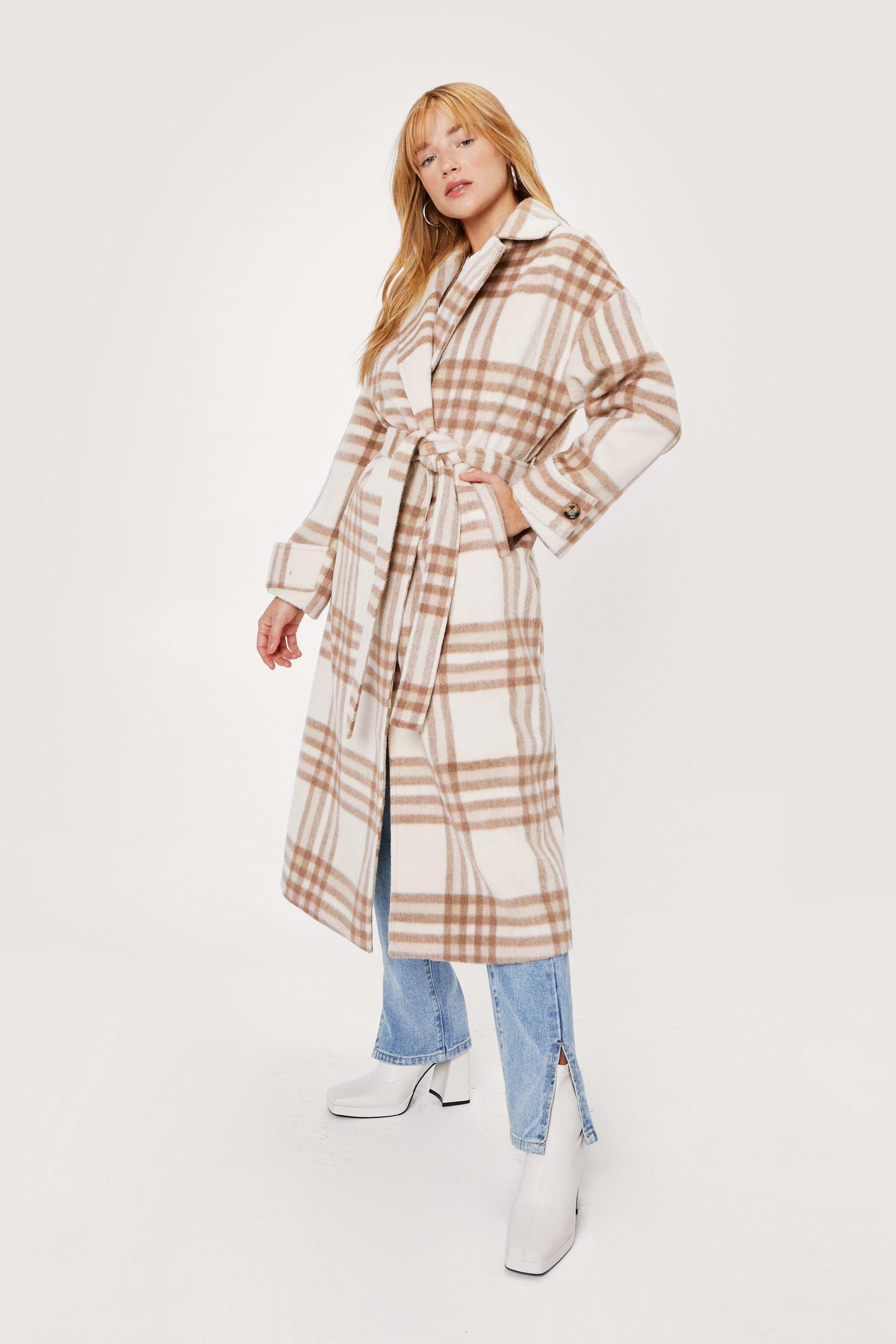 Petite 2025 check coat