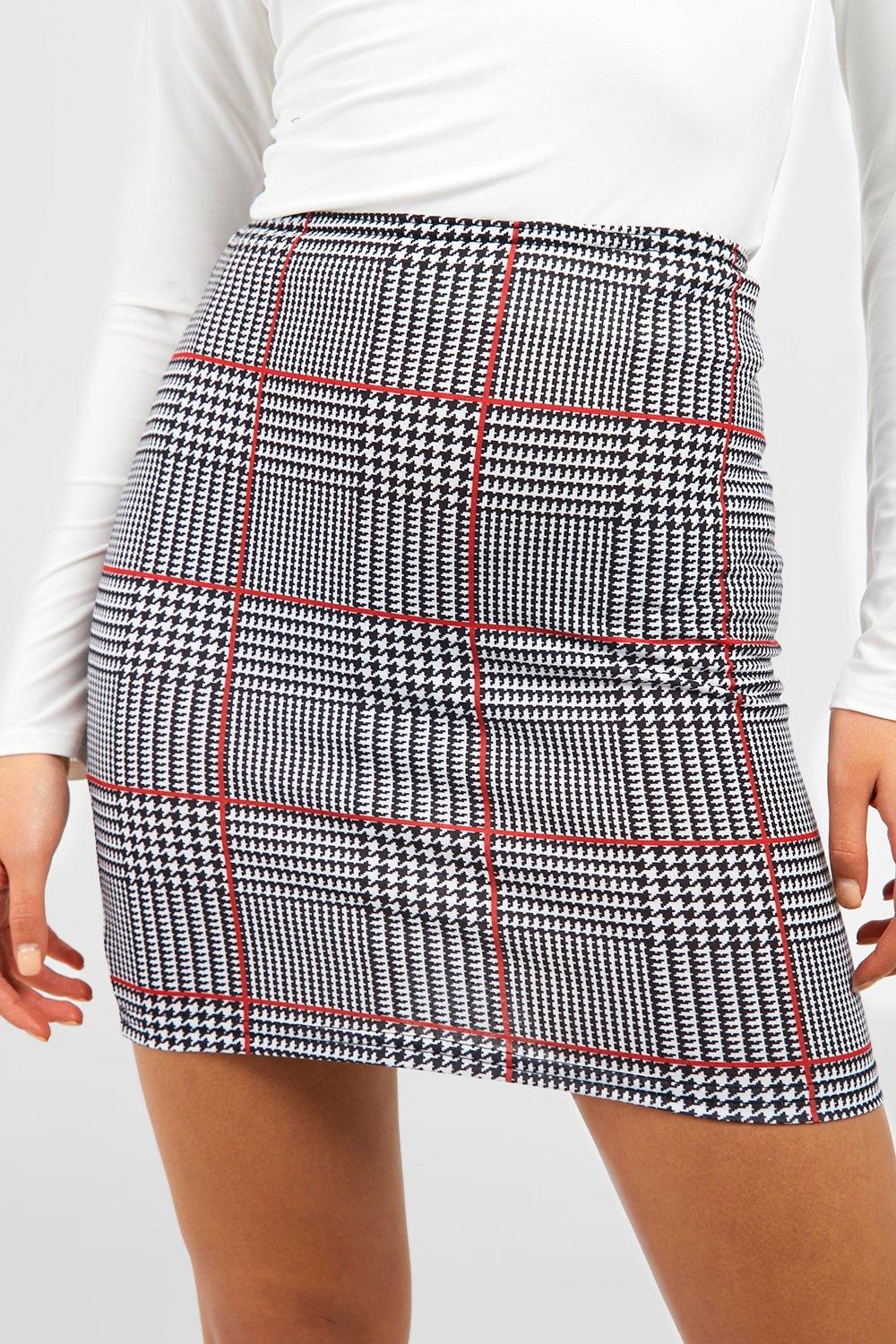 tweed check mini skirt – BUNNY APARTMENT