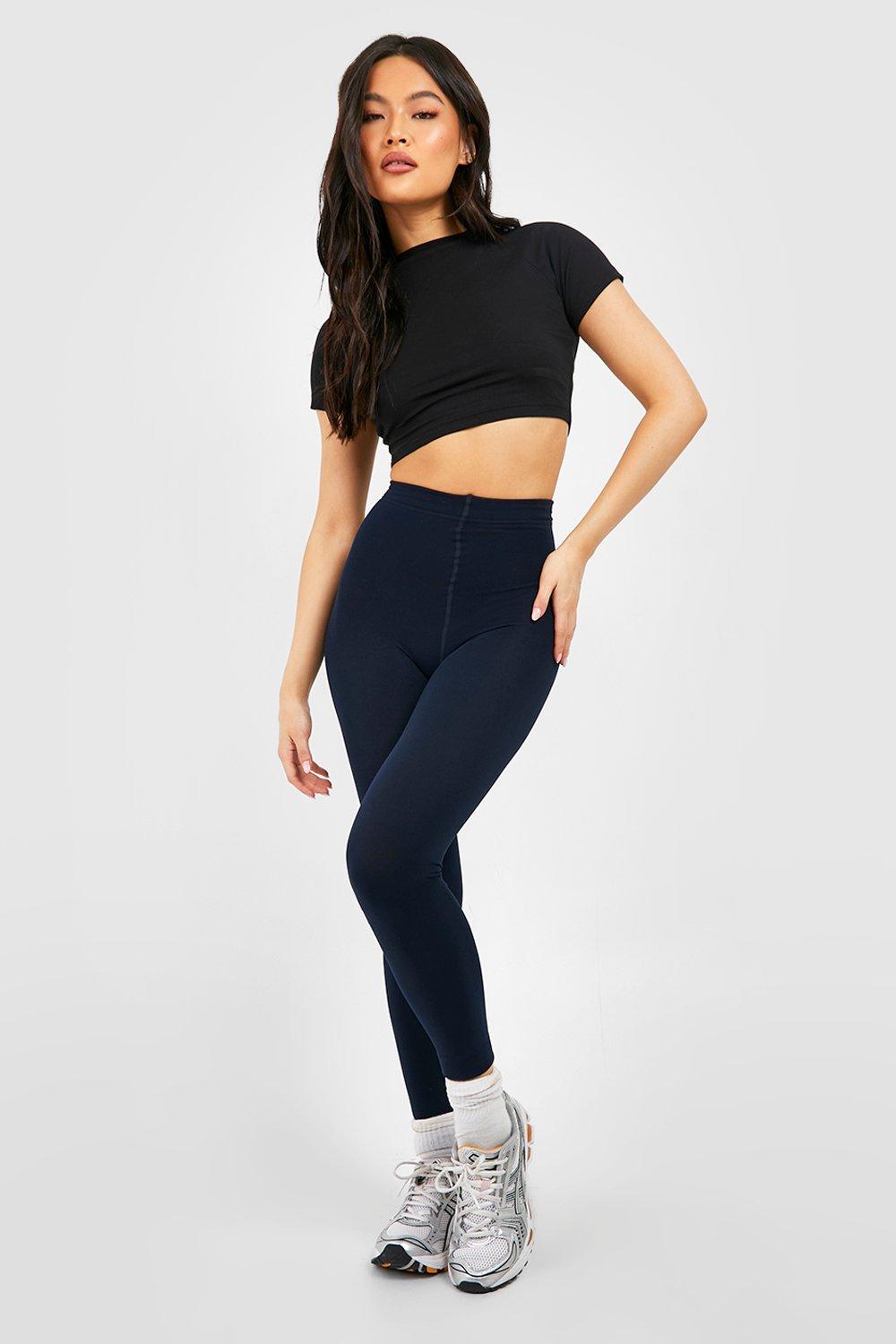 High Waist Leggings Met Fleece Voering
