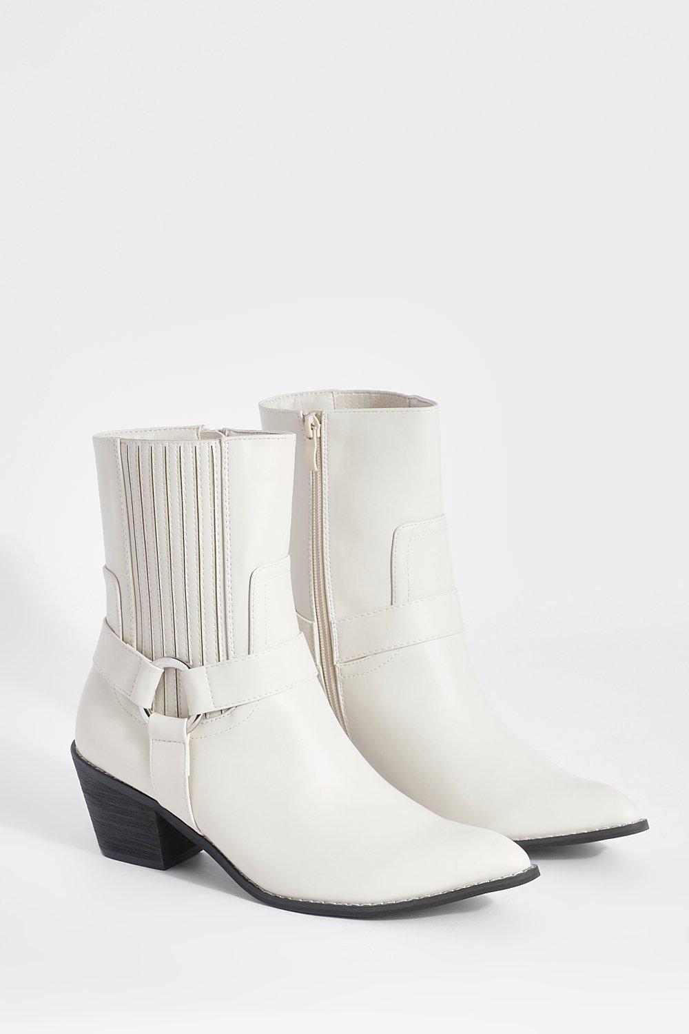 Vagabond simone clearance boots white