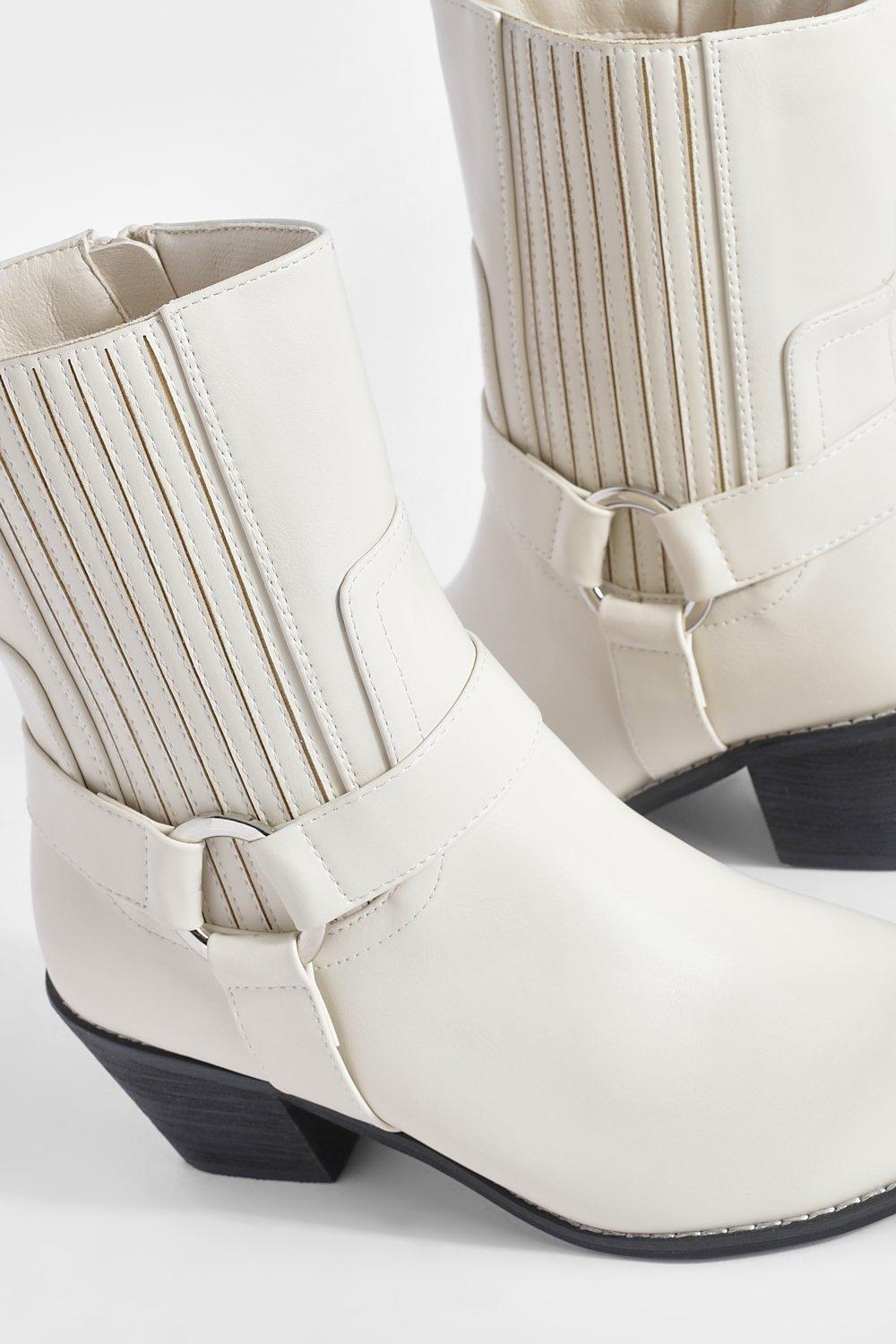 Vagabond simone clearance boots white