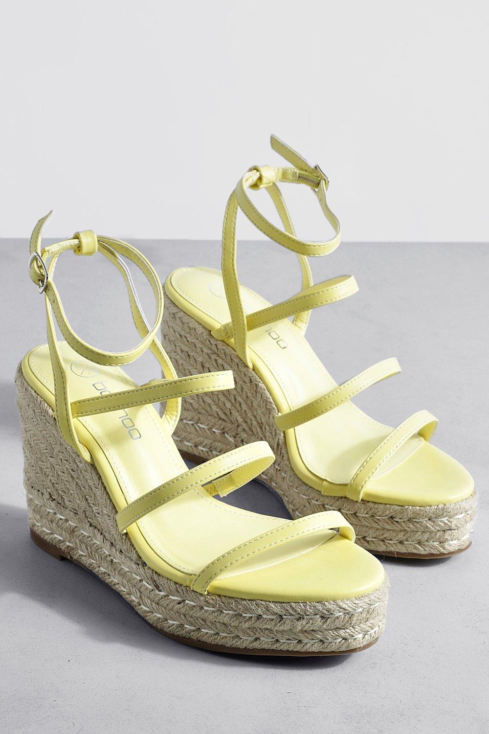 Yellow store wedges uk