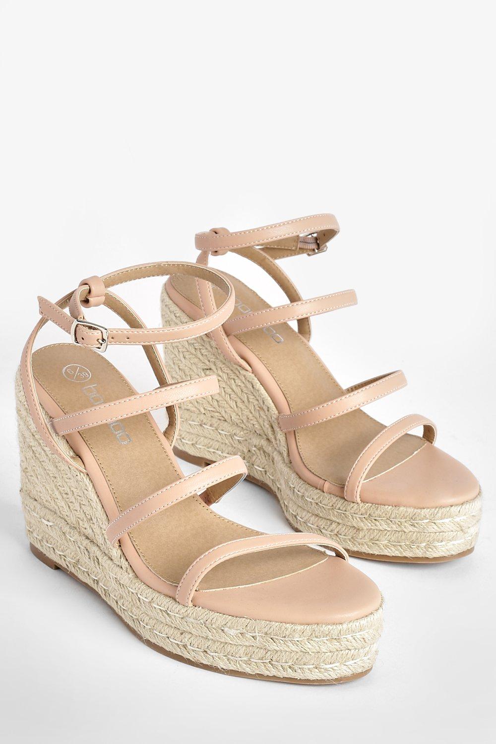 Boohoo wedges sale