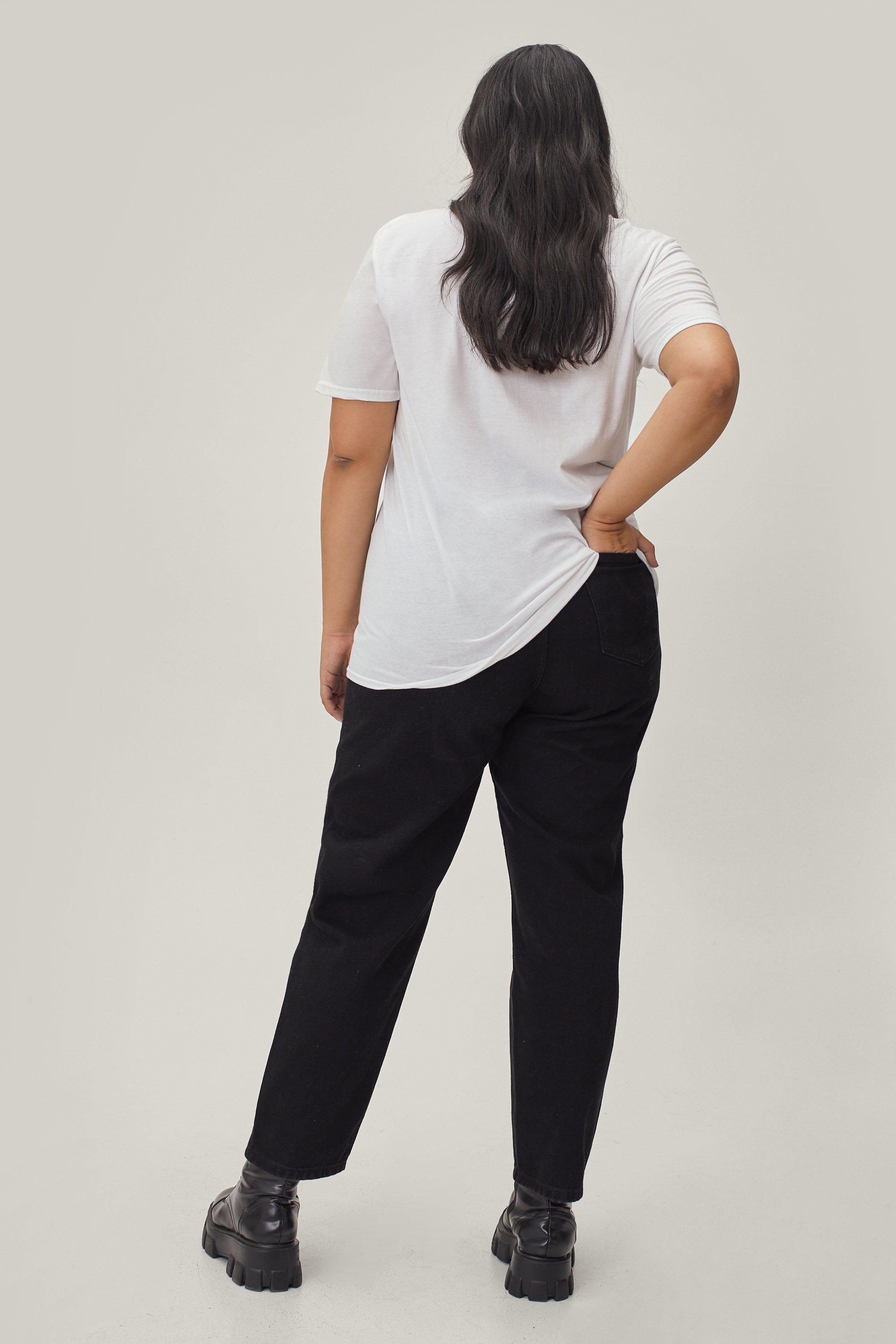 Plus Size Denim Mom Jeans | boohoo NL