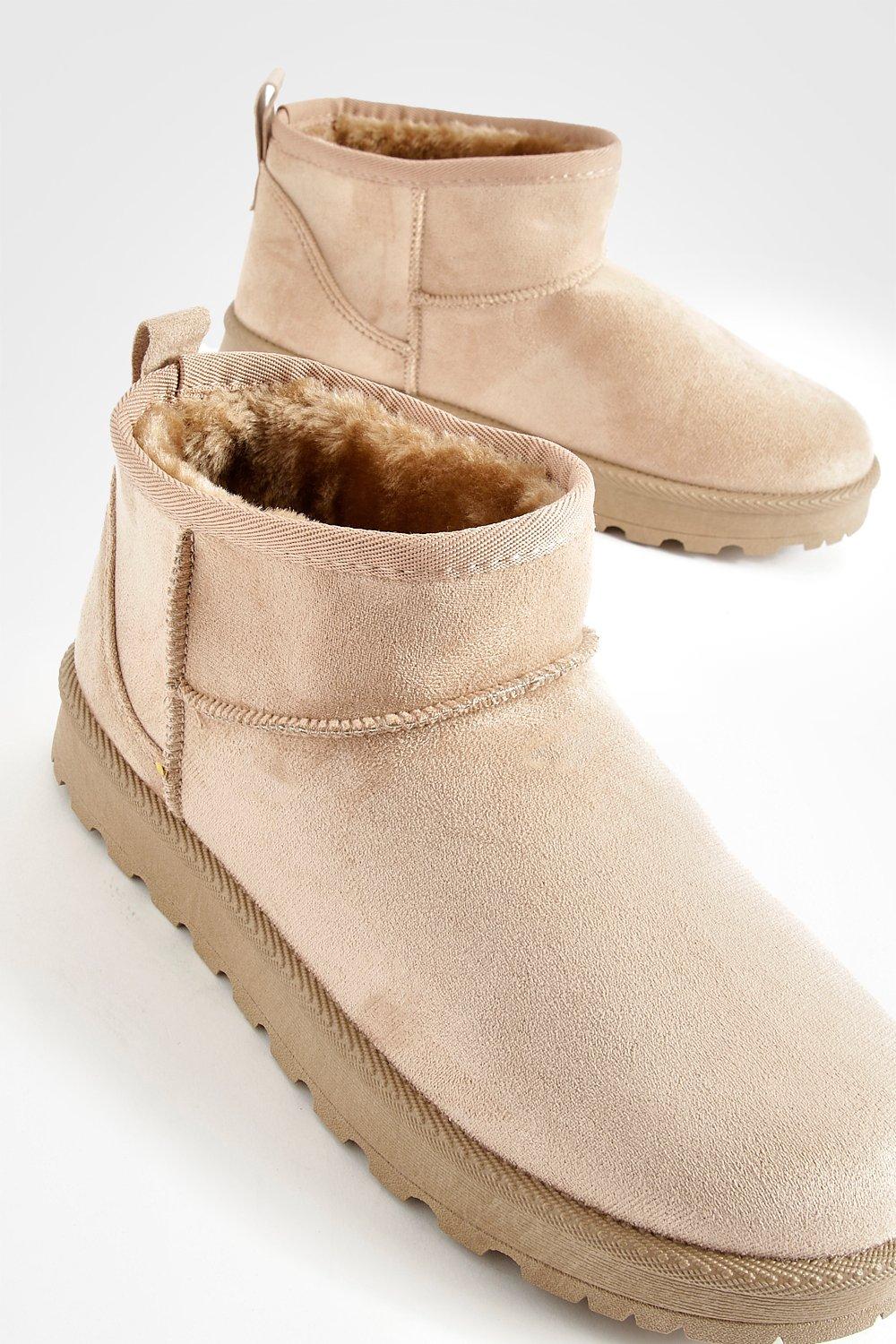 Boohoo suede fashion boots