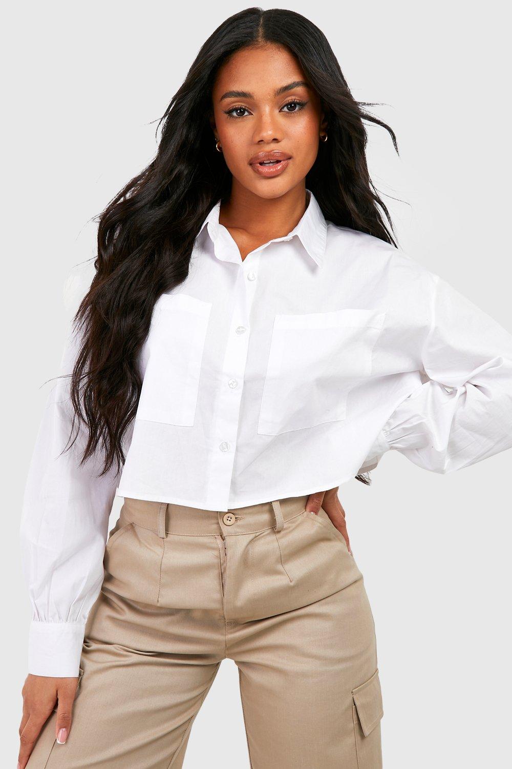 White long sleeves khaki sales pants