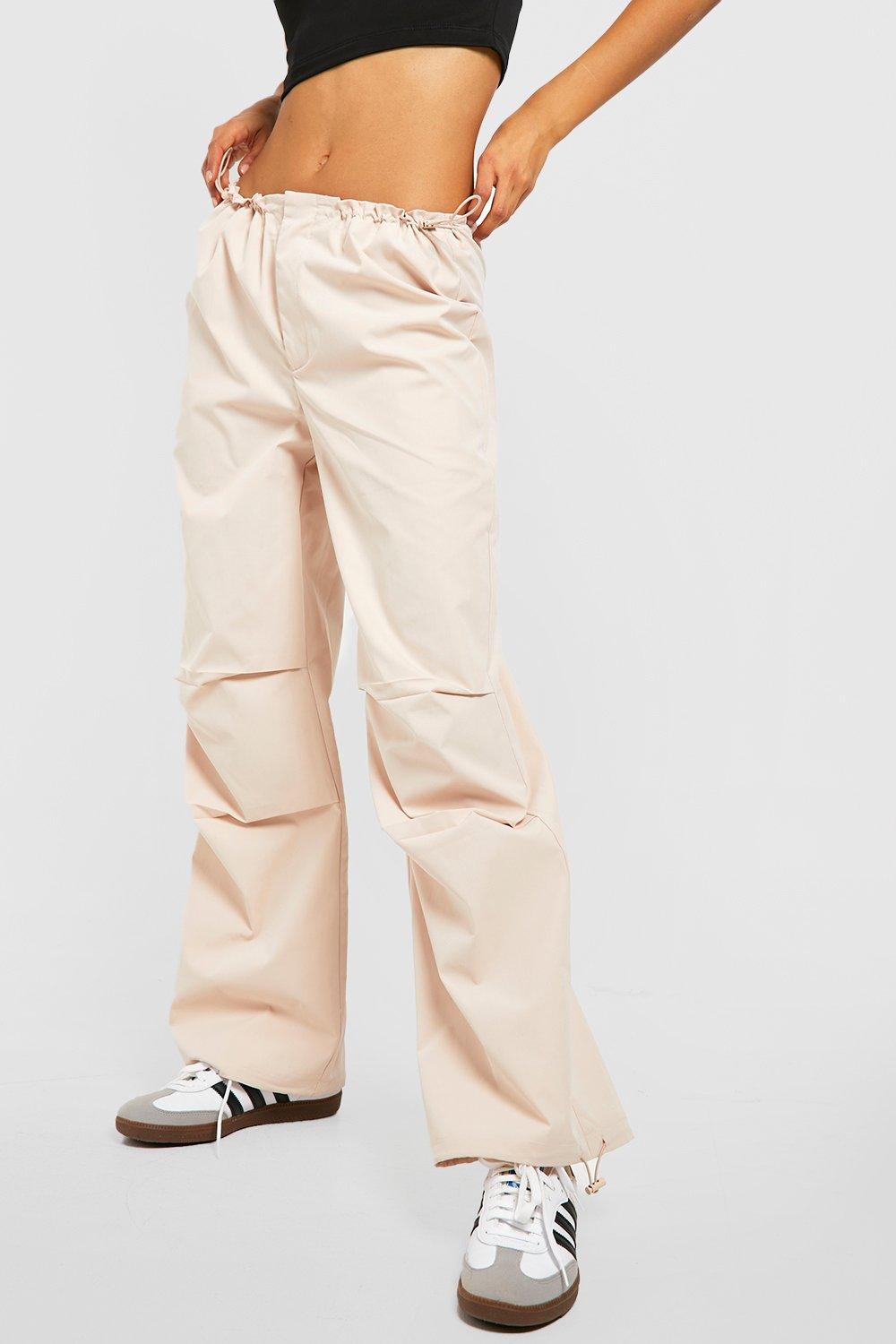 FULL TILT Low Rise Nylon Flight Womens Cargo Pants - BLUE