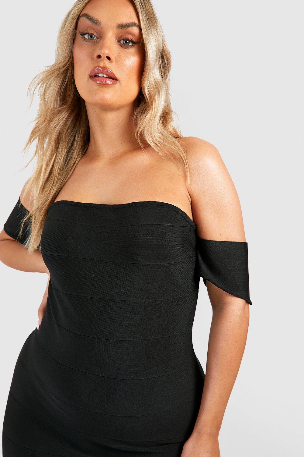 Robe bandage grande taille top