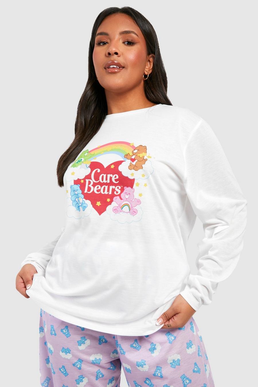 Pink Plus Care Bears License Pajama Pants Set image number 1
