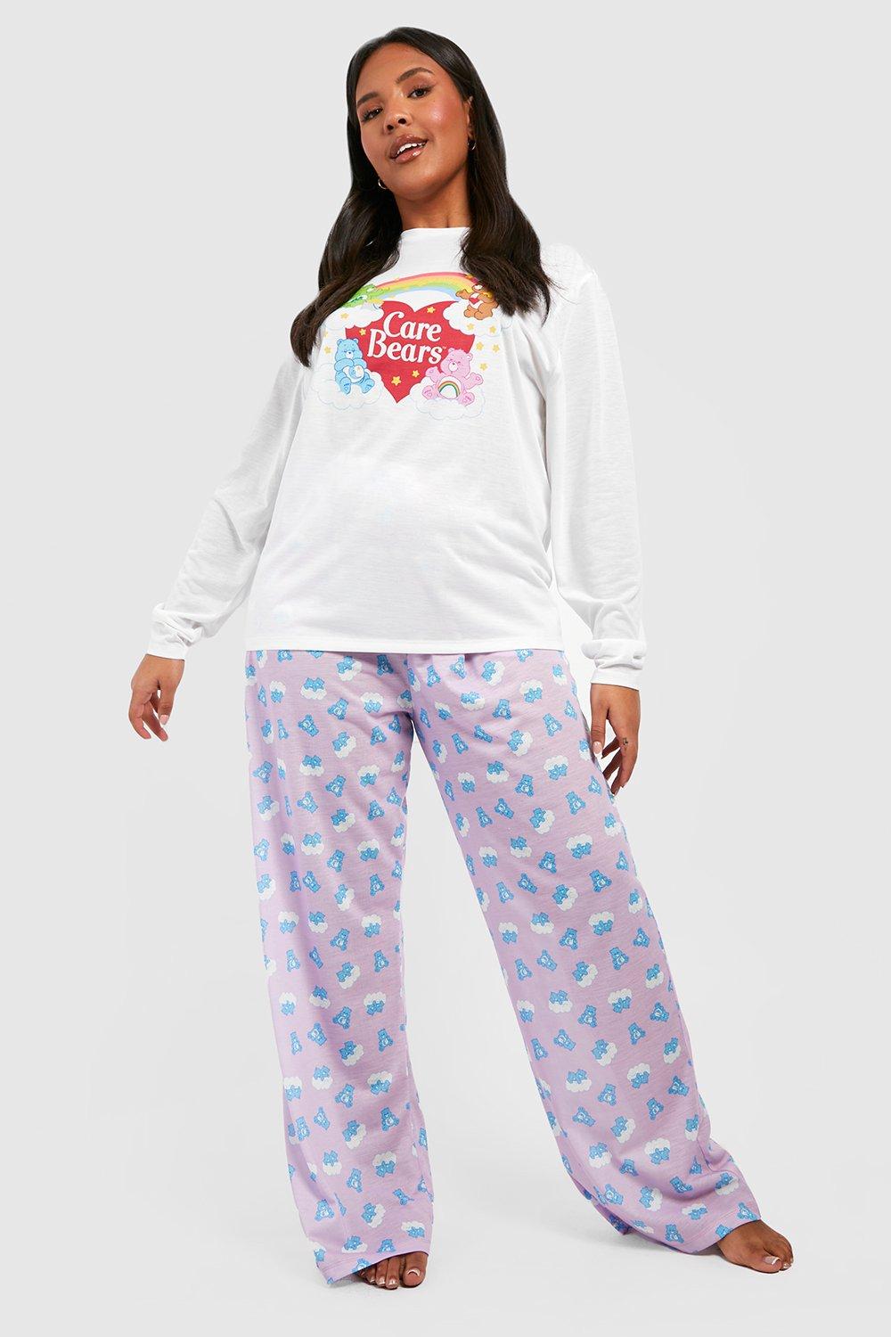 Women's Plus Care Bears License Pyjama Trouser Set