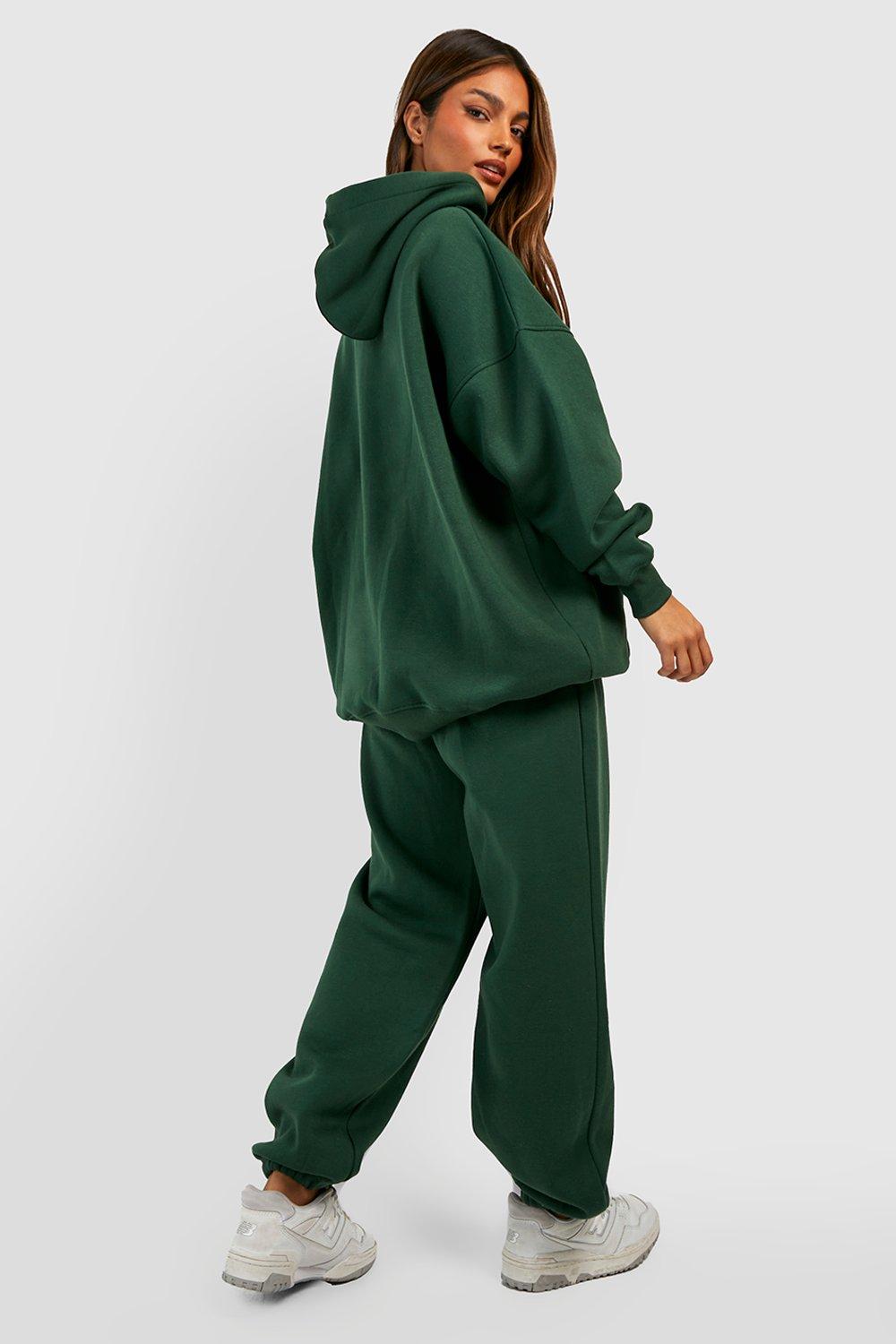 Forest green 2024 tracksuit womens