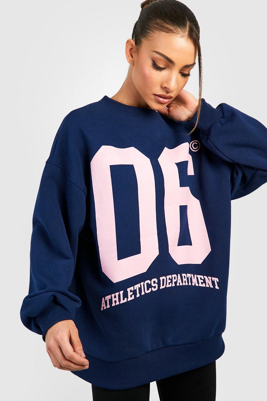Navy Athletics Slogan Sweater