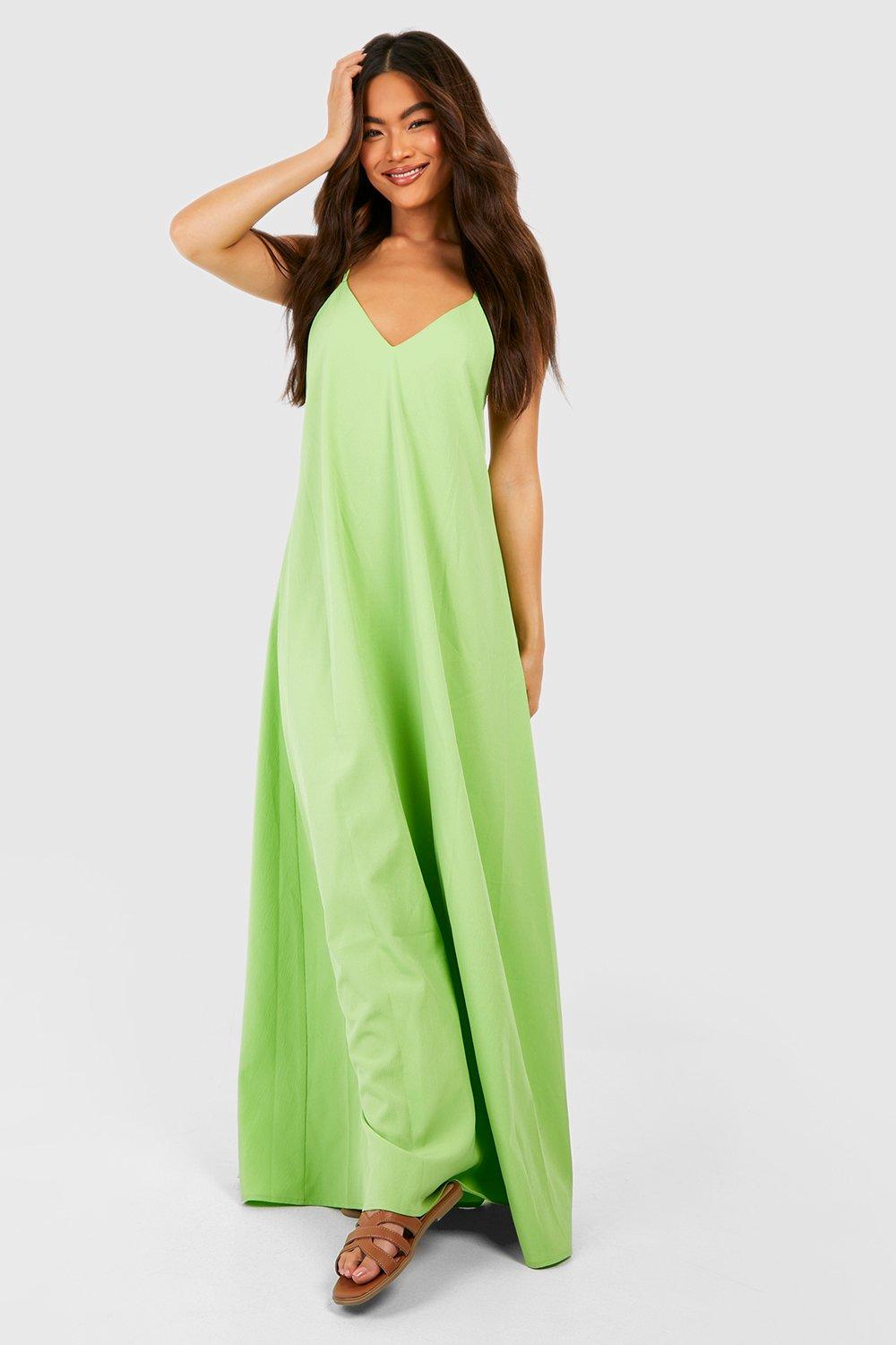 Light green clearance maxi dress uk