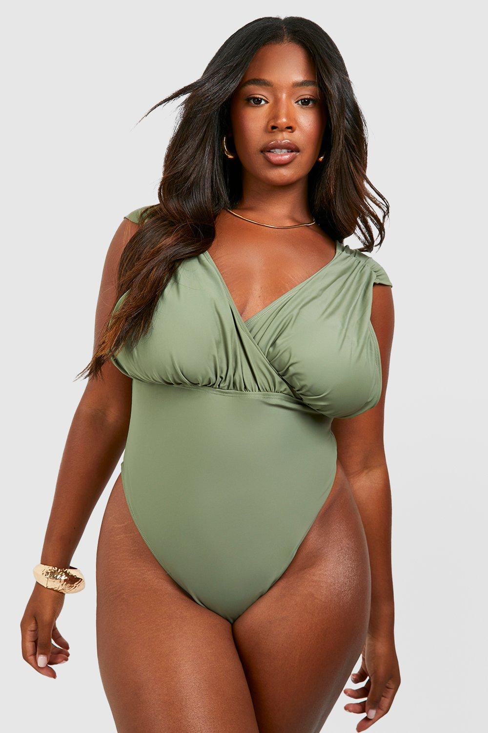 Plus size cheap swimsuit wraps