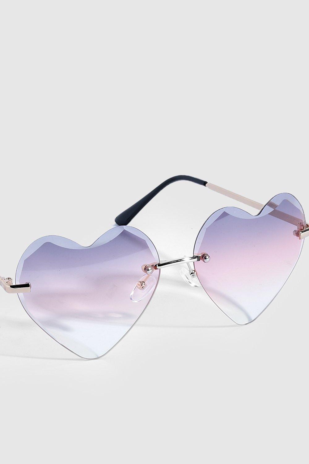 Gafas de sol discount con forma de corazon