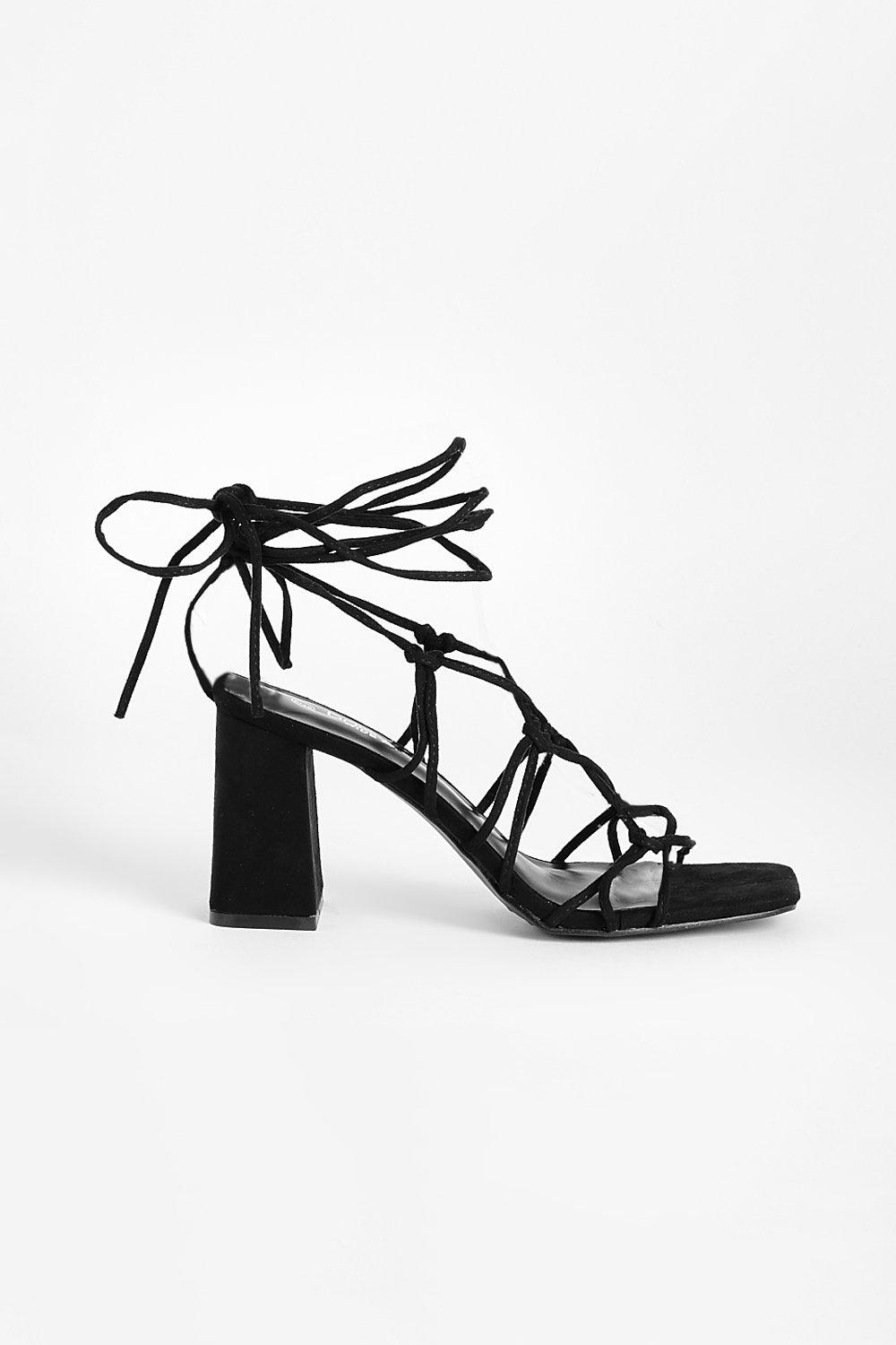 Wide fit caged on sale heels