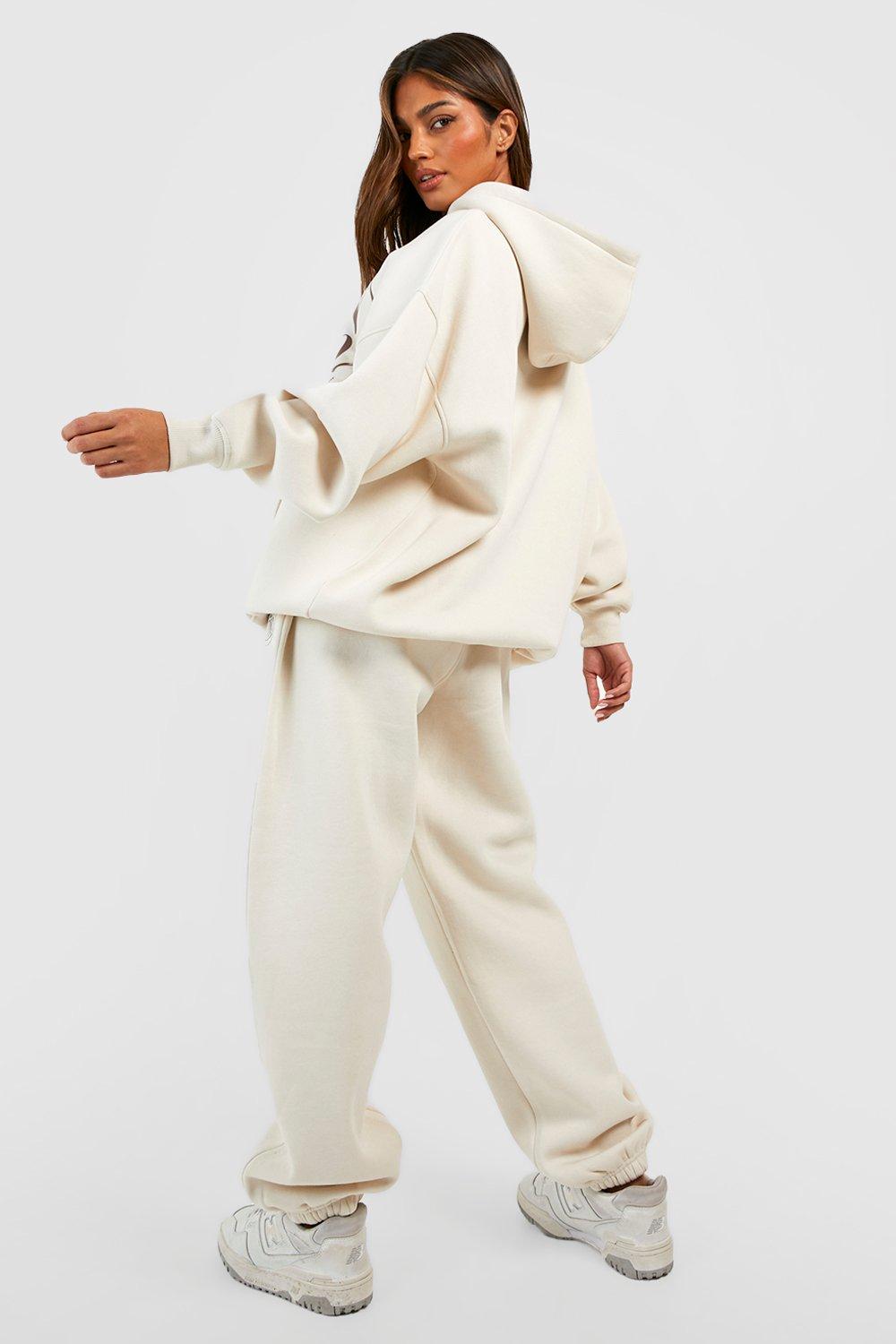 Dsgn Studio Wardrobe Essentials Slogan Hooded Tracksuit