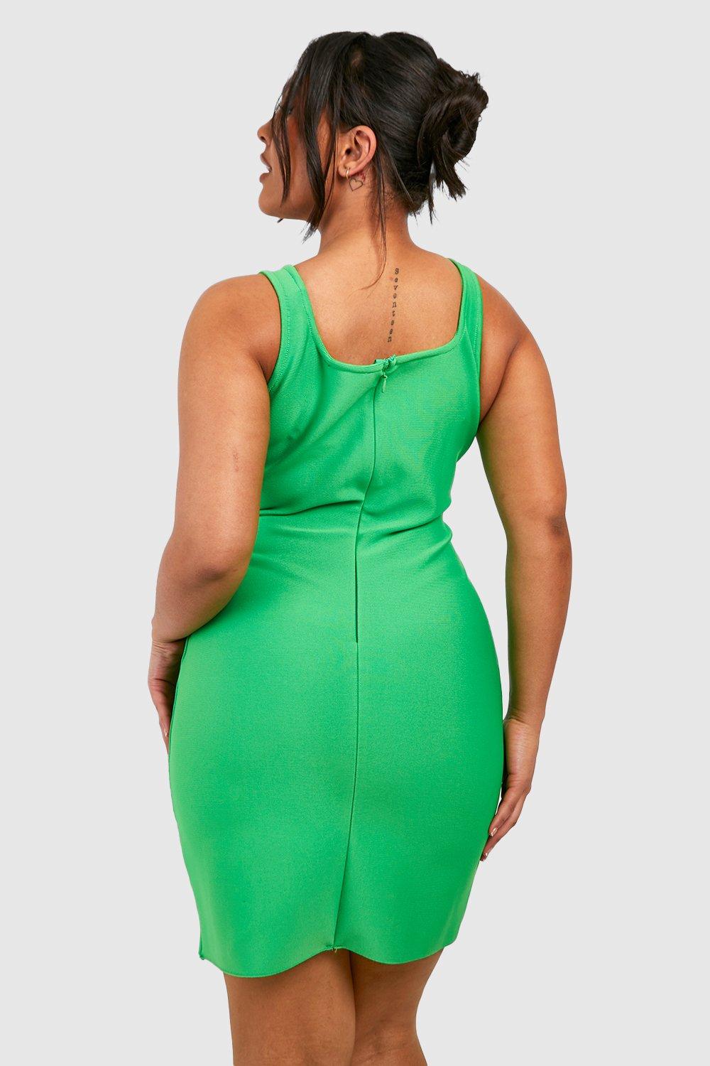 Plus size bandage dress uk sale