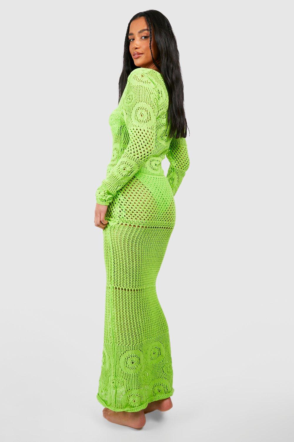 Neon maxi dress uk sale