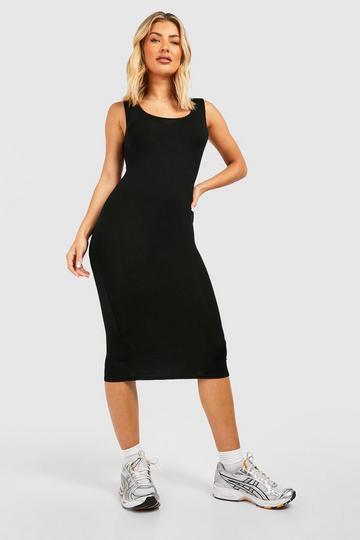Basics Strappy Midi Dress black