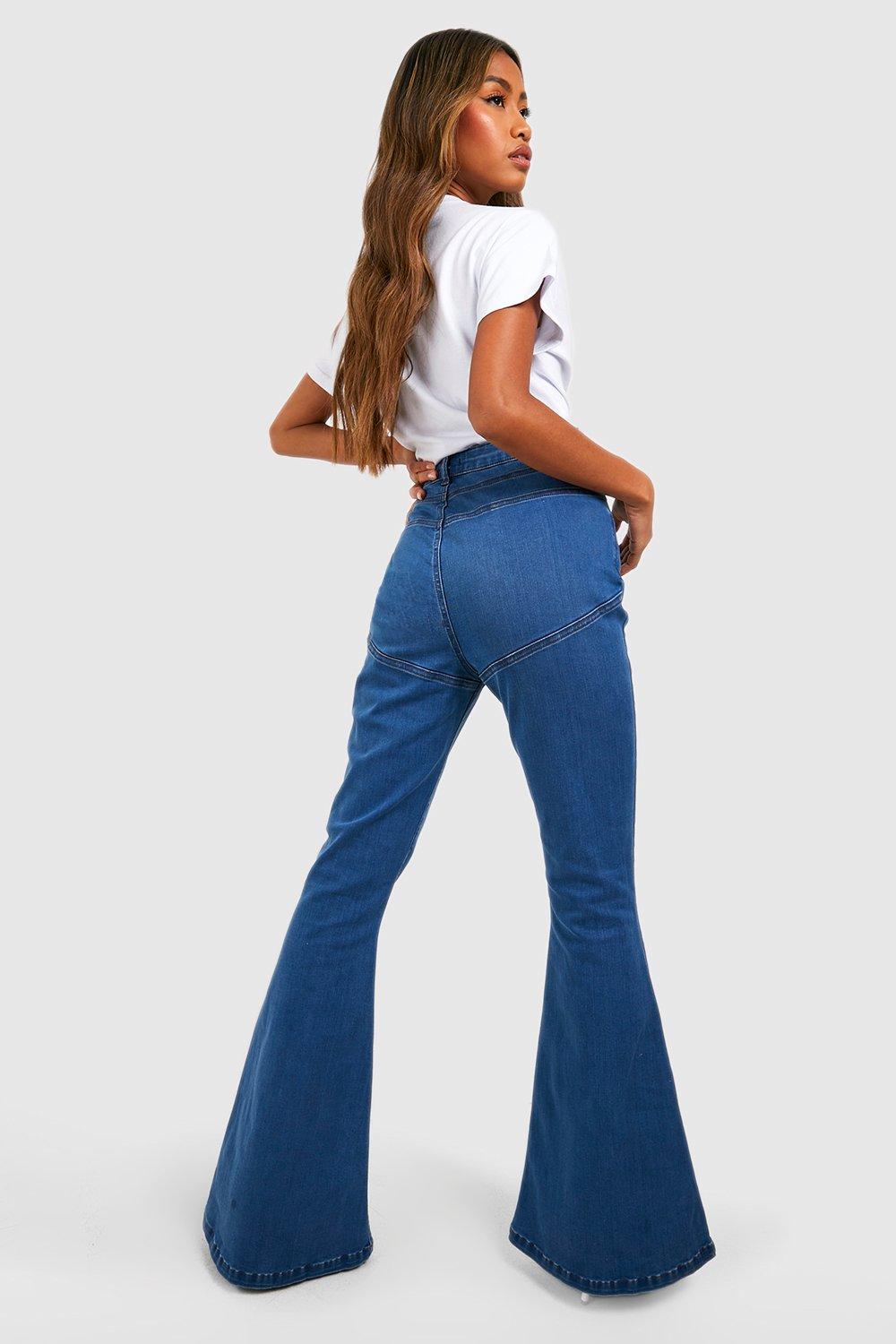 Sculptara™ High Waist Booty Lifting Flared Jeans
