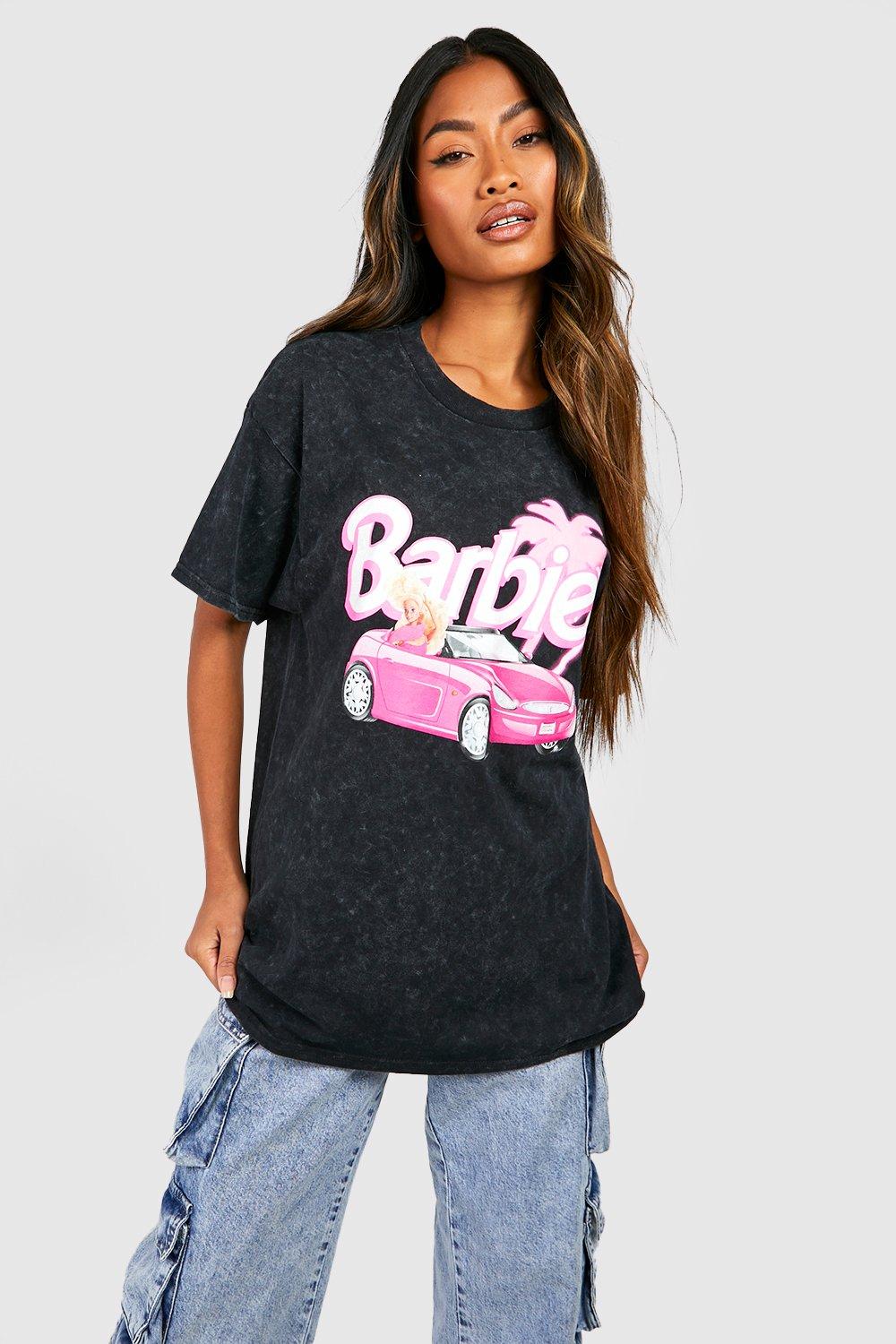 Women's Oversized Barbie Graphic Tee