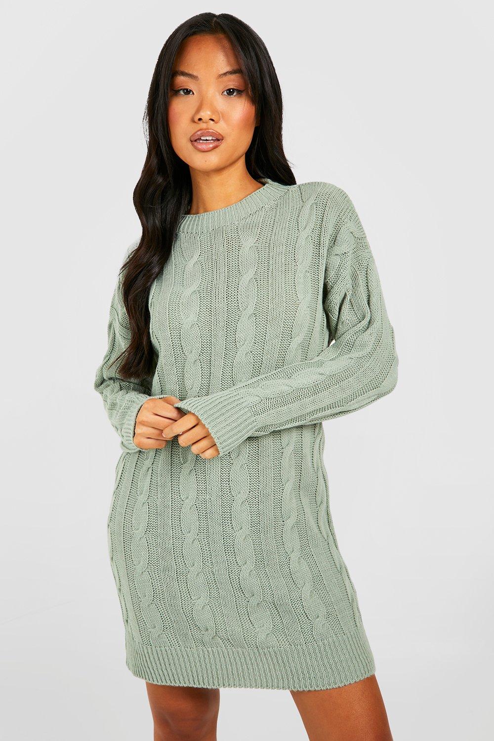 Robe maille torsadée hotsell