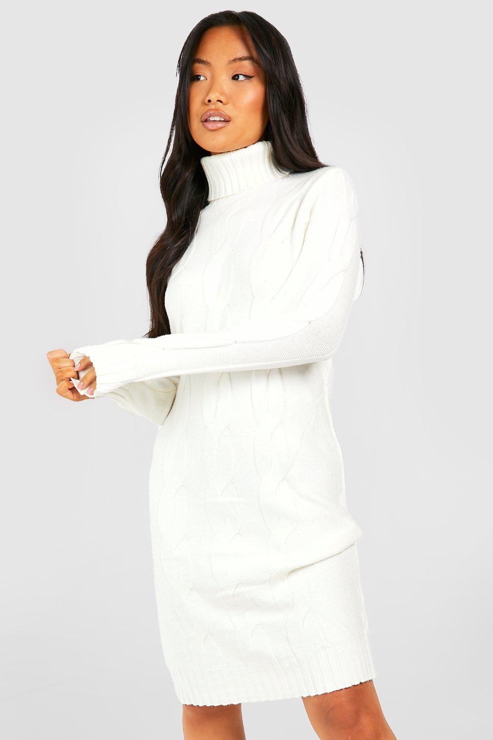 White store jumper dress