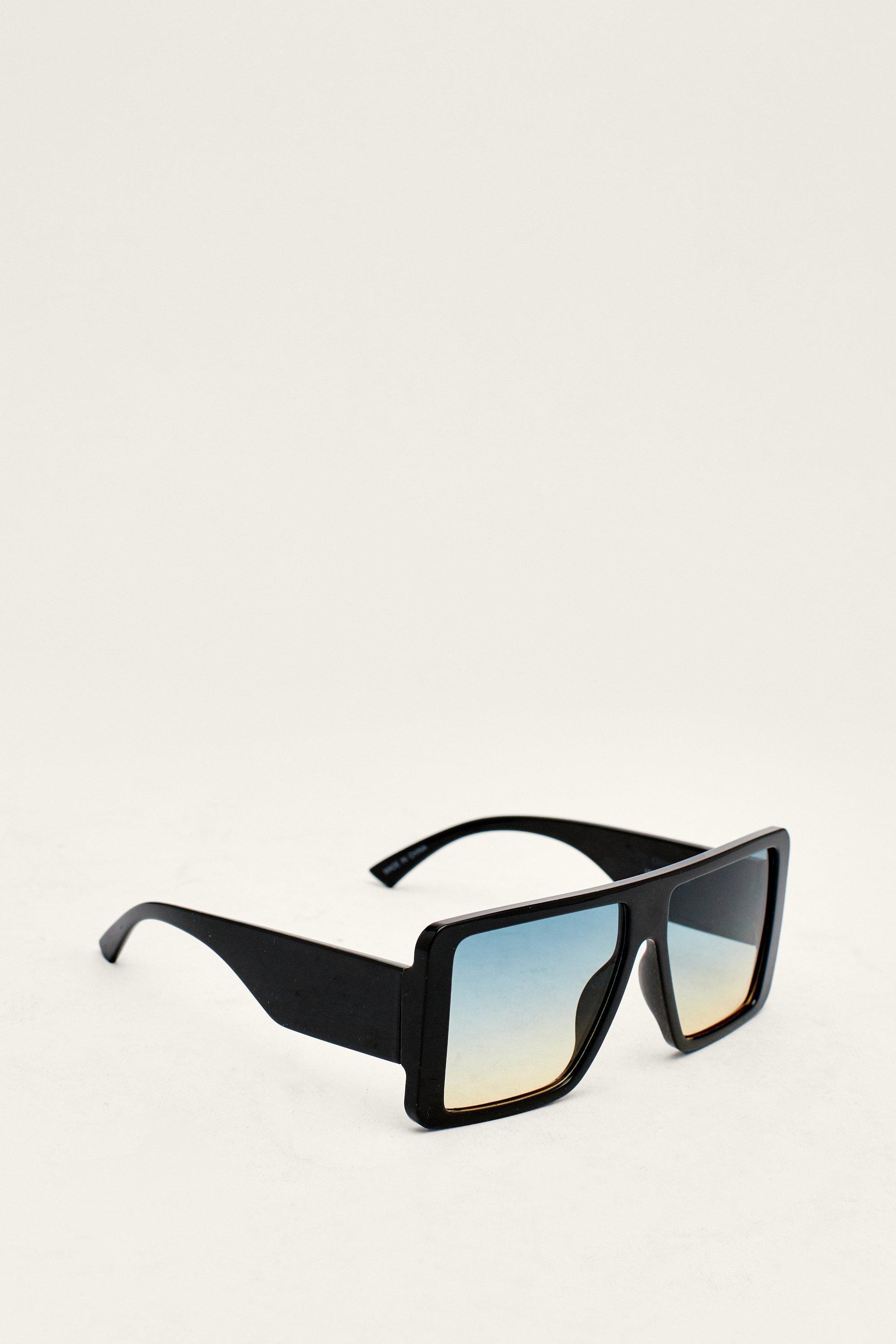 Gradient store square sunglasses