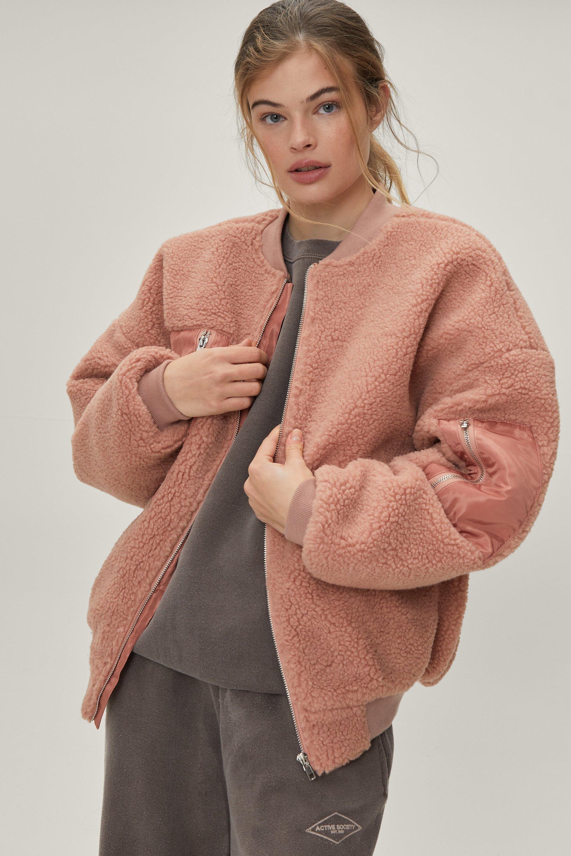 Pink 2025 teddy bomber