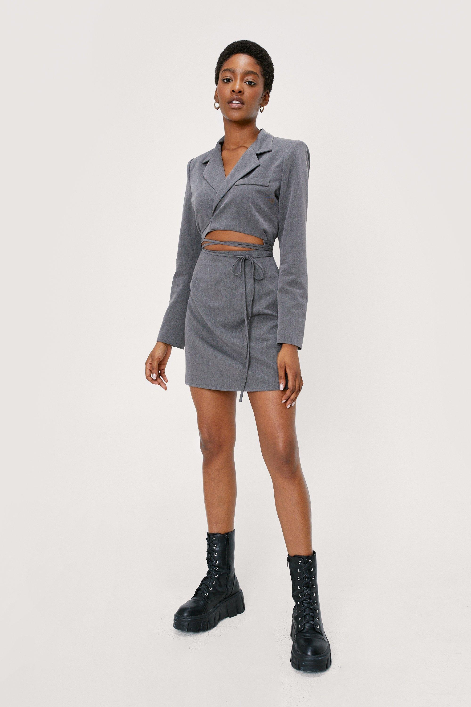 Bershka hot sale blazer vestito