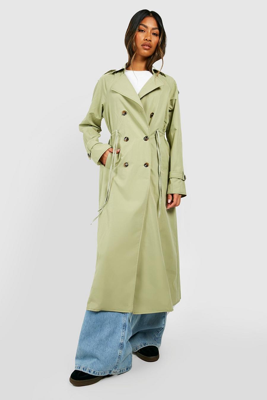 Sage Synch Waist Trench Coat image number 1