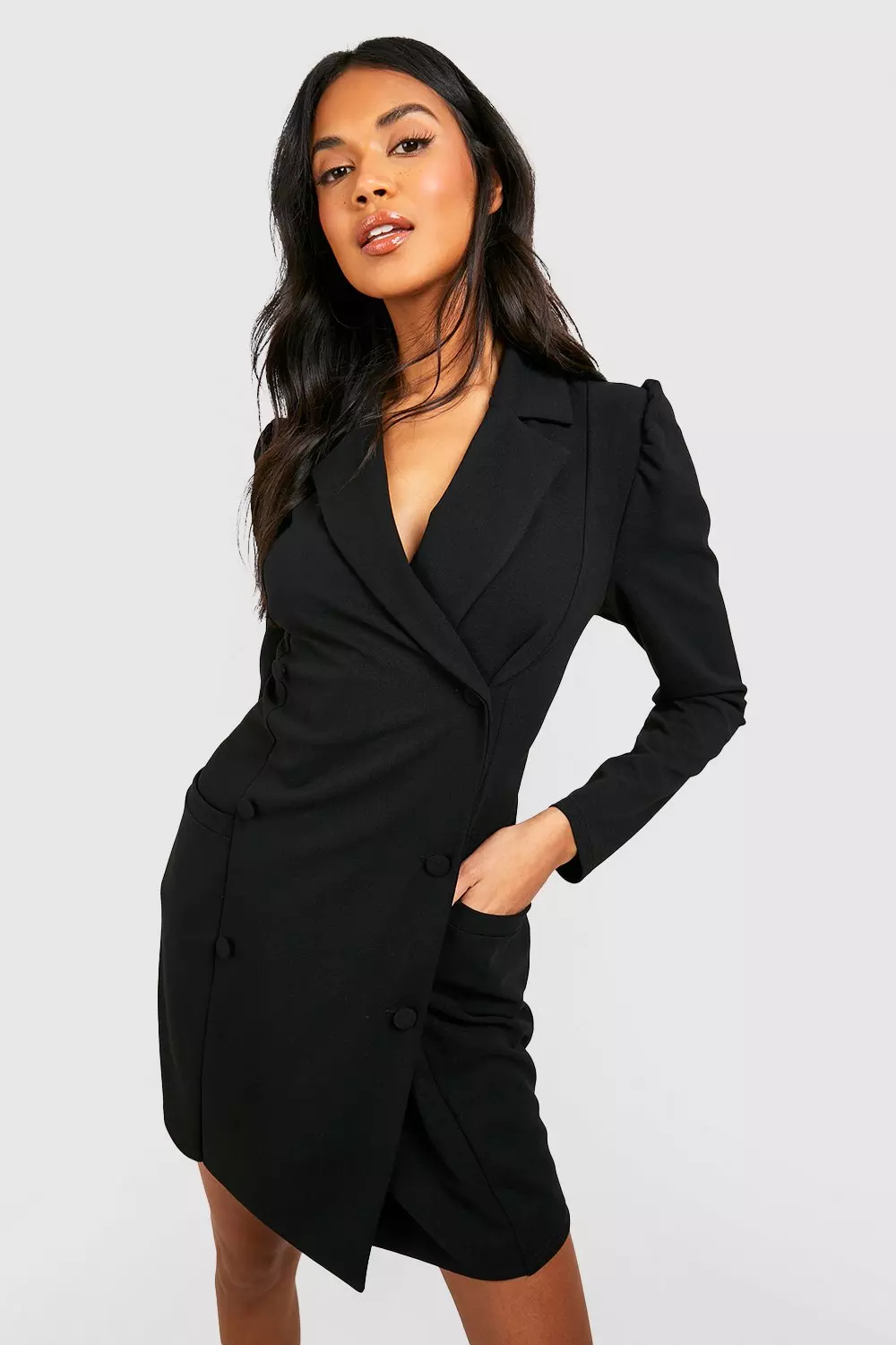 Puff sleeve 2025 blazer dress