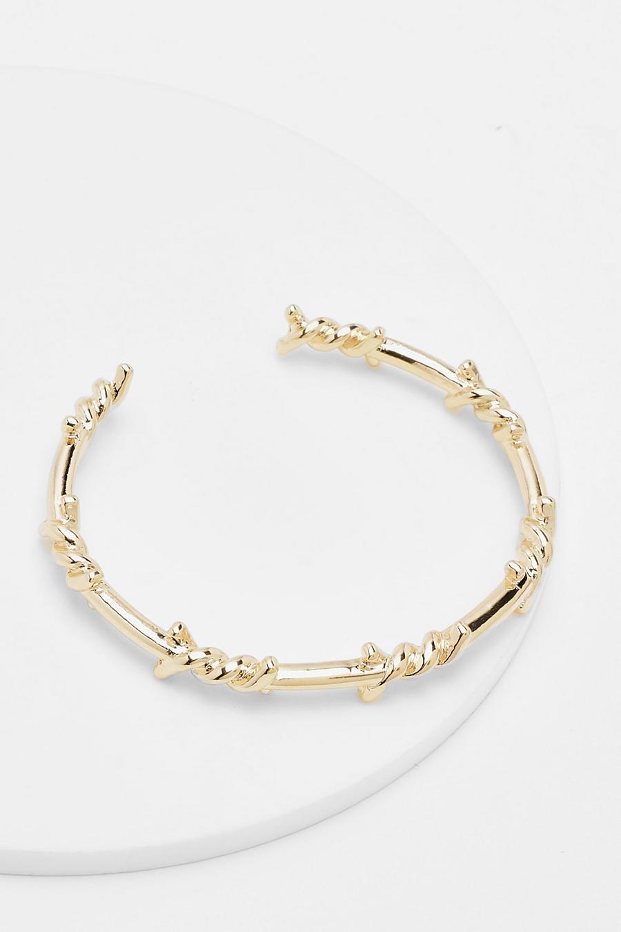 Bracelet barbelé, Gold image number 1