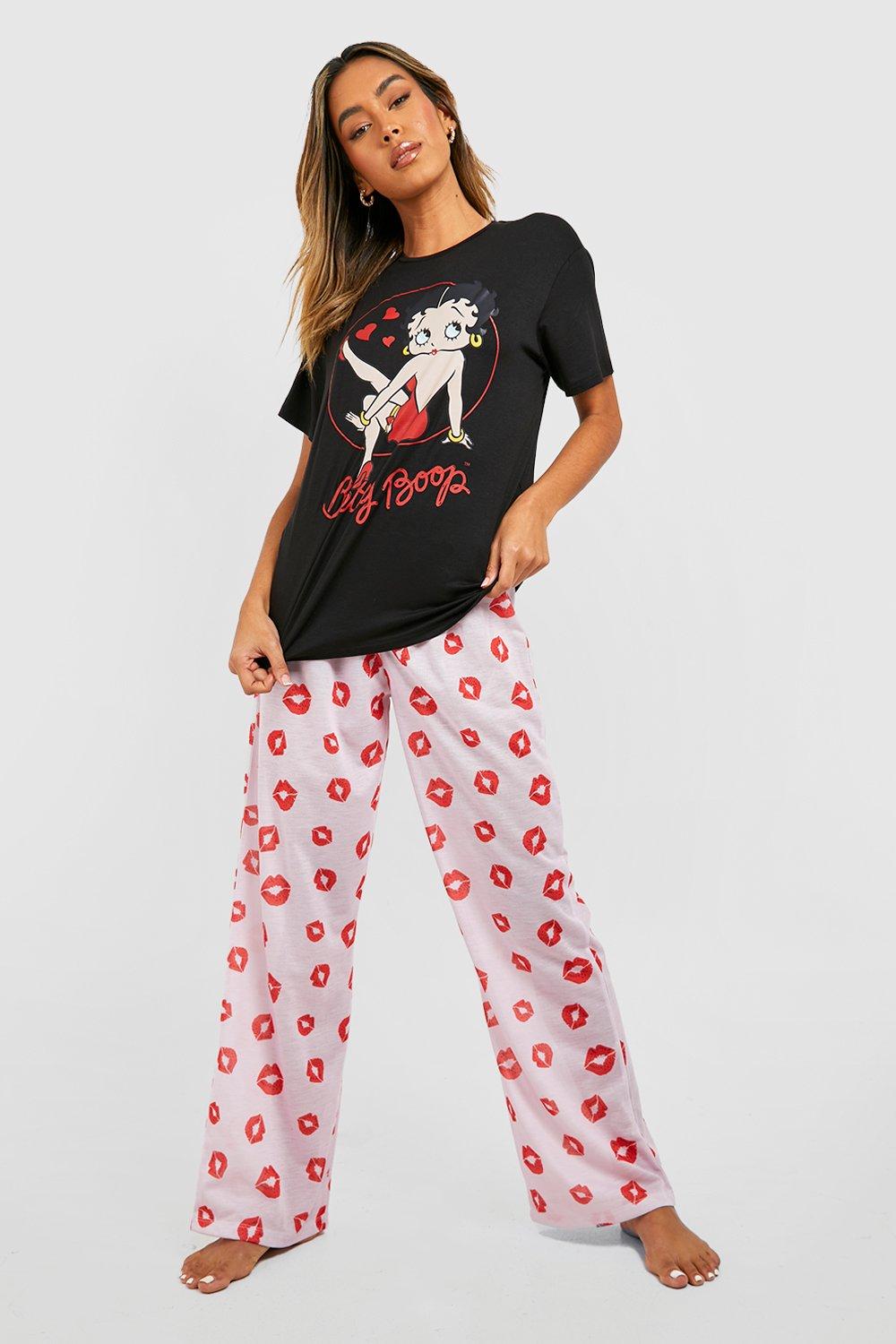 Betty Boop Pajama Pants Set