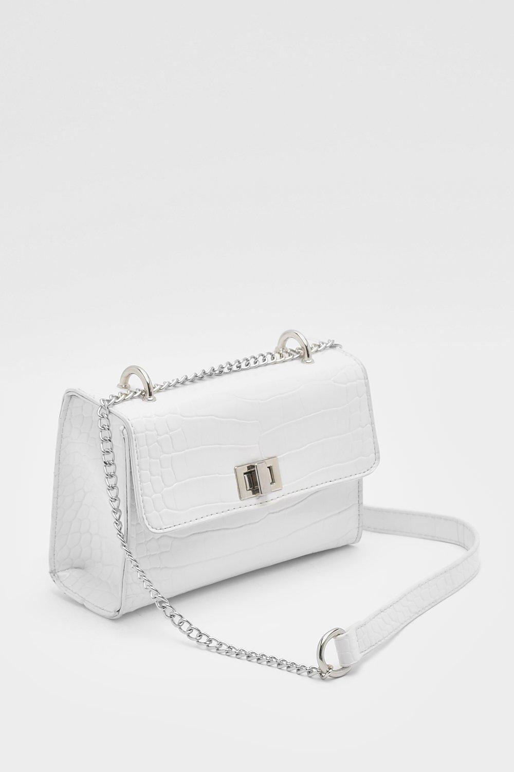 Sac discount bandoulière croco