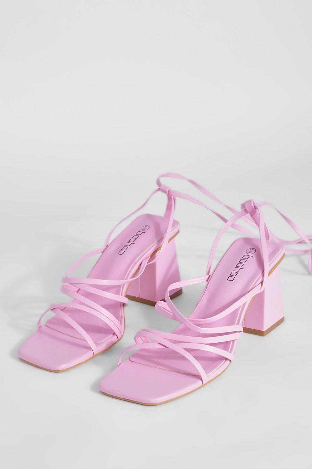 Boohoo clearance pink heels