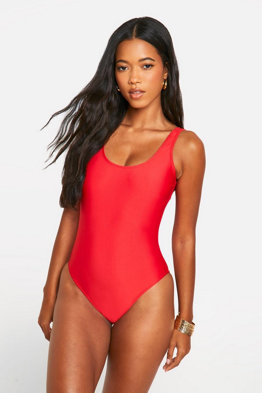 Red Swimsuits, Red Swimming Costumes