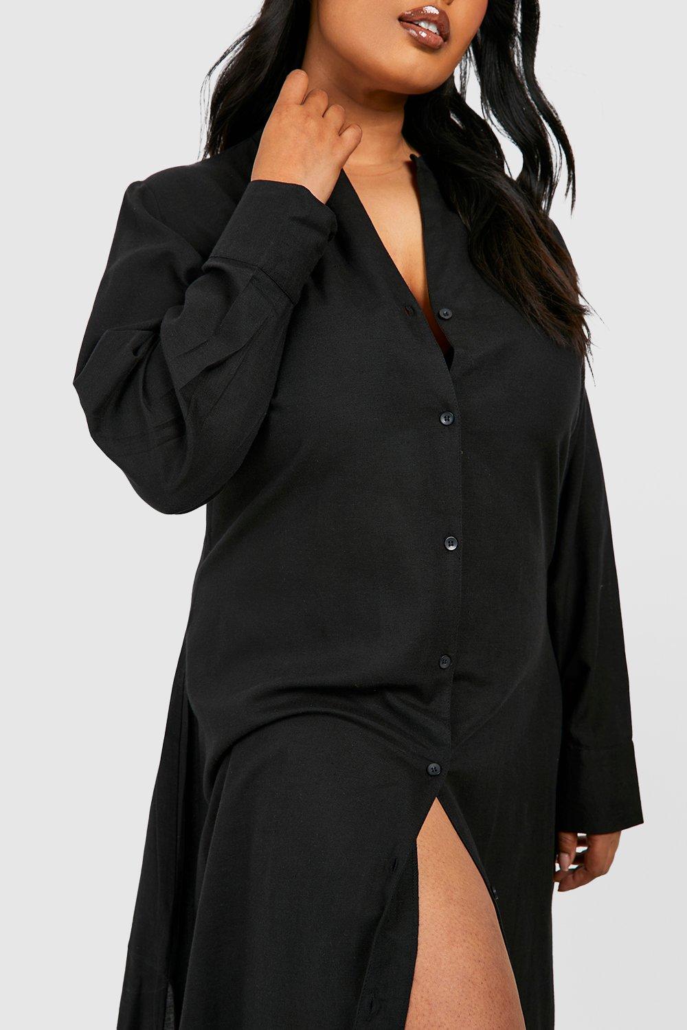 Chemise longue femme grande fashion taille