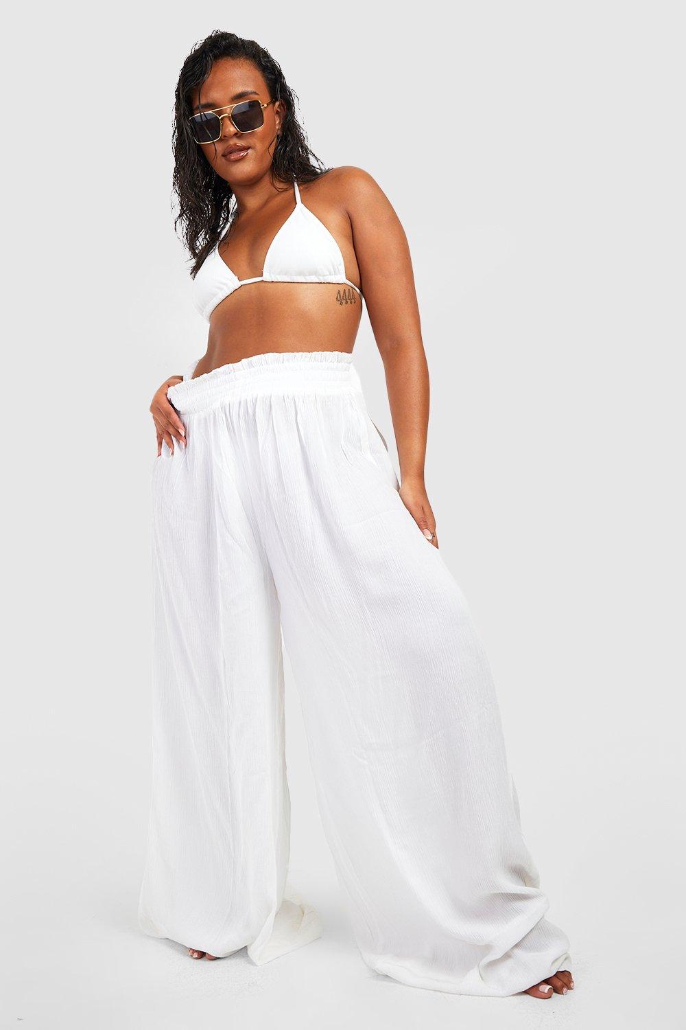  White Beach Pants