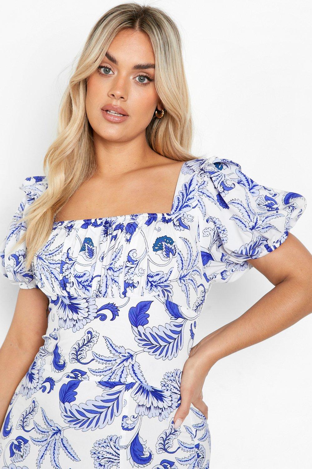 Boohoo clearance leaf dress