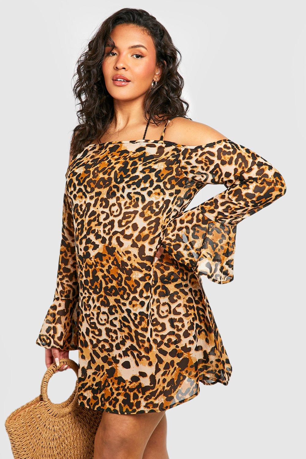 Leopard shop swing dress