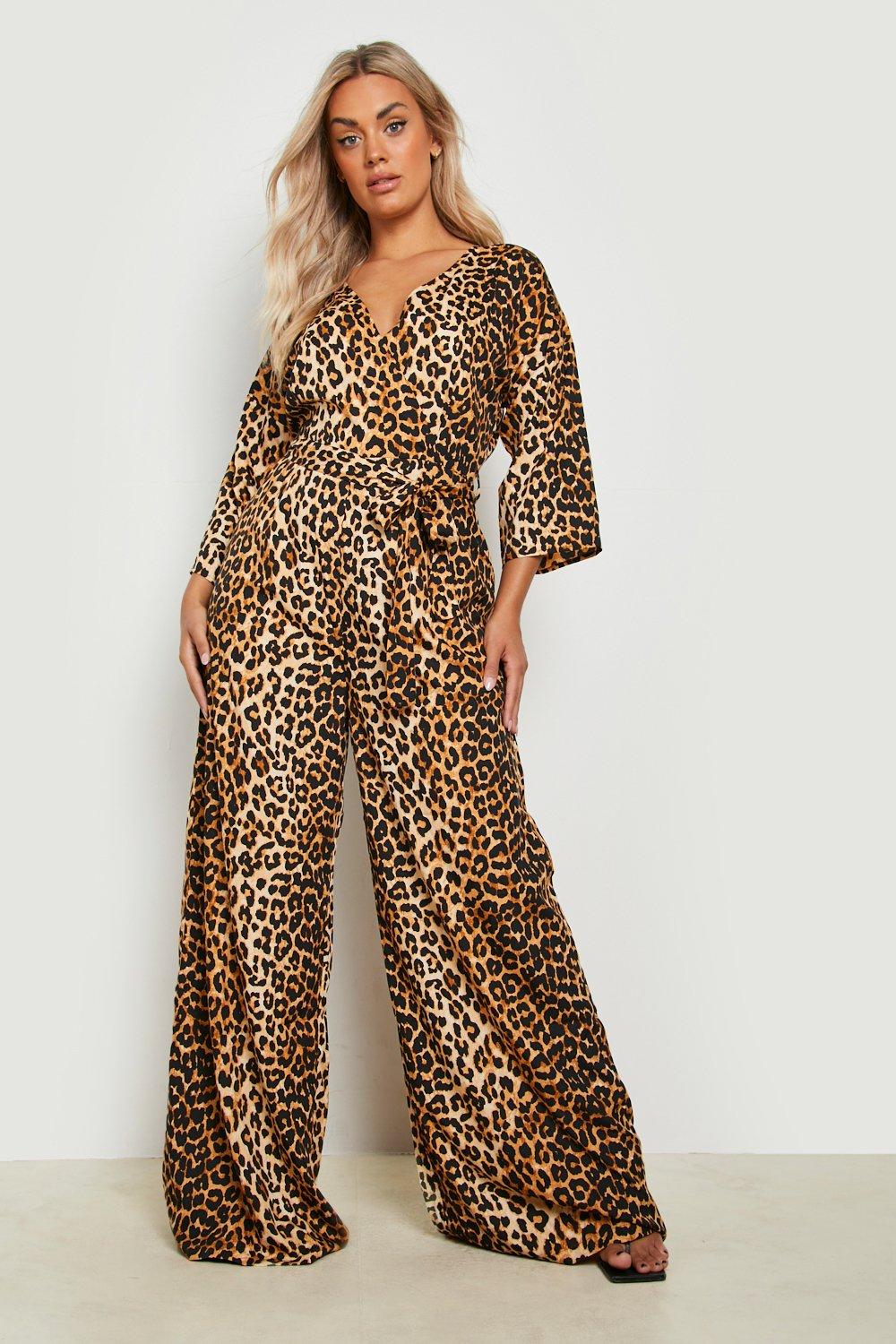 Jumpsuit leopard print online