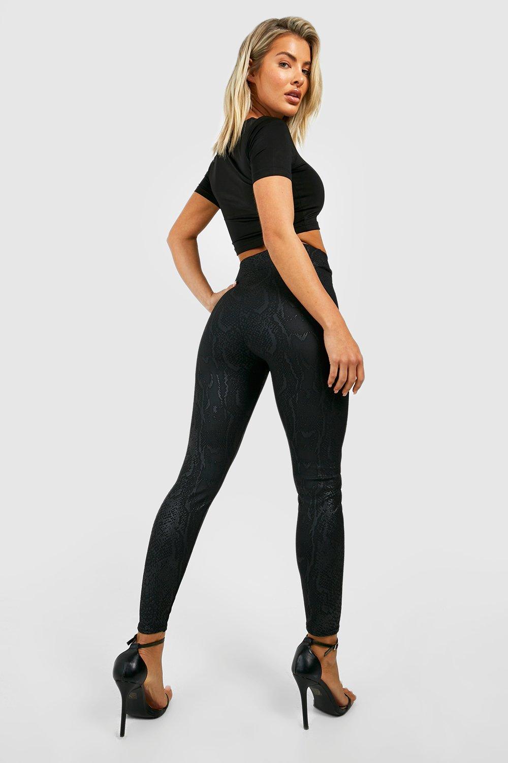 Pu coated clearance leggings